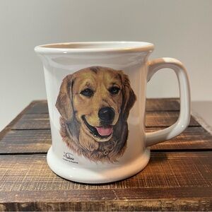 Golden Retriever Dog Classic Collection by Rosalinde Porcelain Coffee Mug